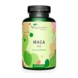 BIO MACA Kapseln Vegavero® | 3000 mg pro Tagesdosis | 100% BIO | 120...