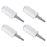 Vaguelly 4 Stück Rückprallvorrichtungen für Schranktüren mit...