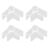 Laikoutd 4 Stück Aquarium Kantenschutz Transparente Stützwerkzeuge...