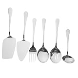 TOPBATHY 6 Stück Besteck Gemischt Für Utensil Modern Party Groß Löffel...