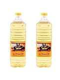 Pamai Pai® Doppelpack: 2 x 1 Liter reines Erdnussöl Erdnußöl Peanut Oil...