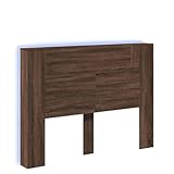HETFTJN Bett Rückwand Wandpolster Bett Kopfteil Headboard - LED-Kopfteil...