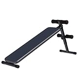 GORILLA SPORTS® Sit Up Bank - Klappbar, 3-fach Verstellbarer Winkel und...