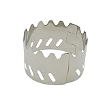 CPAOWEHF Klappcamp Herd Windschutzscheibe Edelstahl Freien Kochwinde Wachen...