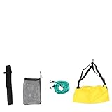CORHAD Schwimmtrainer Widerstandsset mit Zugfallschirm und Elastischem...