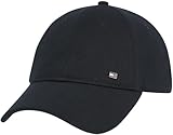 Tommy Hilfiger Herren Cap 1985 Pique Basecap, Schwarz (Black),...