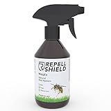 RepellShield® Natürliches Wespenspray - 250ml - Präzise Vertreibung...