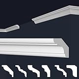 MARBET DESIGN Stuckleisten XPS Styropor weiß - Deckenleisten Stuck Decken...