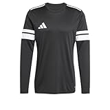 adidas Herren SQUADRA25 Jersey Long Sleeve, Black/White, XL
