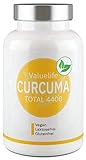 CURCUMA TOTAL I Curcuma Kapseln mit Weihrauch & Antioxidantien I Volles...