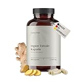 SANUTRA® Ingwer Kapseln – hochdosiert 15:1 Ingwer-Extrakt mit 5%...
