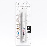 Tocyfia Reifenstift, Reifen Stift Weiß Wasserfest 2mm, Weissreifenstift...