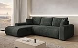 Luxusbetten24 Designer Sofa Designer Sofa Hanna mit Schlaffunktion und...
