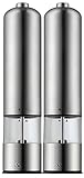 Silit Elektrische Mühle Set 2-teilig, 23 cm, Salz und Pfeffermühle...