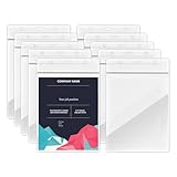 10 Stück A6 vertikale Ausweishalter, extra groß, Hochformat, transparent,...