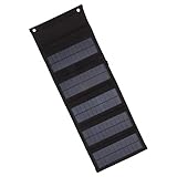 Tragbare Solarheizung, Solarwärme-Rucksack-Solarpanel mit 5 Faltbaren...