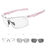 SCVCN Photochromatische Selbsttönend Fahrradbrille Herren Damen...
