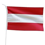 Marineo Gastlandflagge Bootsfahne Gastflagge Fahne Flagge für Boot oder...