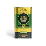 Cretan Elements - Natives Olivenöl Extra, 1 Liter | Olivenöl von Kreta -...