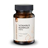 Vitamin B-Komplex Forte Premium - hochdosiert - Bioaktiv + Cofaktoren - 100...