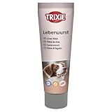 TRIXIE Hundeleckerli PREMIO Hunde-Leberwurst 110g - Premium Leckerlis für...