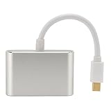 Mtlavishness dp zu HDMI VGA -Adapter 2 in 1 Videokonverter mit Ultra HD...