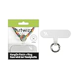 Artwizz HangOn Patch + Ring - Verwandelt Deine Hülle in eine Handykette,...