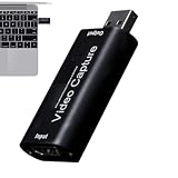 Video Capture Card,Niedrig Latenz 1080P USB Video Aufnahmekarte |...