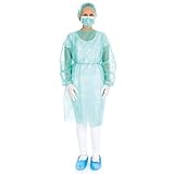 FRANZ MENSCH 50 Stück Hygostar Schutzset PP, Karton, grün, 5-teilig,...