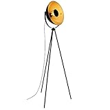 BRILONER - Stehlampe Retro mit Fußtaster, schwenkbar, E27 Fassung max. 60...
