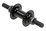 Generisch Fahrrad Vorderrad Nabe BMX 14mm Vollachse 36 Loch schwarz ohne...