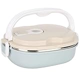 Lunchbox aus Edelstahl Box Luftdichte Thermo-Lunchbox Tragbare Lunchbox mit...