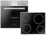 Amica EHC207001EE Set Einbauherd EH927600E + Glaskeramikkochfeld EC744000E