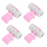 COHEALI 4 Stück Ladekabelschutz aus Metall und Aluminium Zugentlastung und...