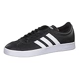 adidas Herren VL Court 2.0 Skateboardschuhe, Schwarz (Negbás/Ftwbla/Ftwbla...