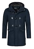 Indicode Herren Liam Dufflecoat | Wintermantel Wollmantel Herrenmantel...