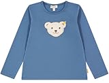 Steiff Langarmshirt Quietsch Bär Bijou Blue Gr. 128