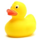 Duckshop I Badeente Malina Gelb – Der Klassiker unter den Quietscheenten...
