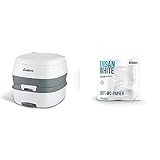 Enders Campingtoilette DELUXE Mobil WC Chemietoilette, ergonomischer...