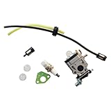 Breeshy 15 mm Vergaser Kit für Motorroller, Motorsense, Vergaser,...