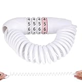 Motorrad-Hutschloss, strapazierfähig, 4-stellige Kombination, tragbar,...