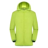 Herren Regenjacke, Regenjacke Laufjacke Herren Wasserdicht Sonnenschutz...