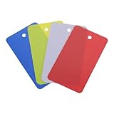 QUARKZMAN Leere wasserdichte Kunststoff-Versandanhänger mit Ösen, leere...