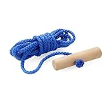 TK Gruppe Timo Klingler Schlittenseil blau Seil Zugseil 1,50 mtr - 150 cm...