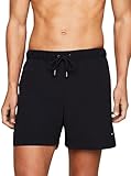 Tommy Hilfiger Herren Badeshorts Medium Drawstring Mittellang, Blau (Desert...