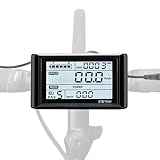 equlup Elektrofahrrad-LCD-Display, Standardetikett 24 V 36 V 48 V 60 V...