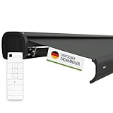 empasa Elektrische Kassettenmarkise 'Classic' Gelenkarmmarkise Markise...