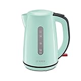 Bosch kabelloser Wasserkocher TWK7502, Abschaltautomatik,...