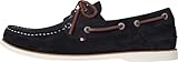 Tommy Hilfiger Herren Th Boat Shoe Core Suede Fm0fm05387 Bootsschuhe, Blue...