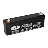 Bleiakku 12V 2,3Ah AGM Batterie NSA LP12-2,3 T1 VDs Batterie 2,1Ah 2,2Ah...